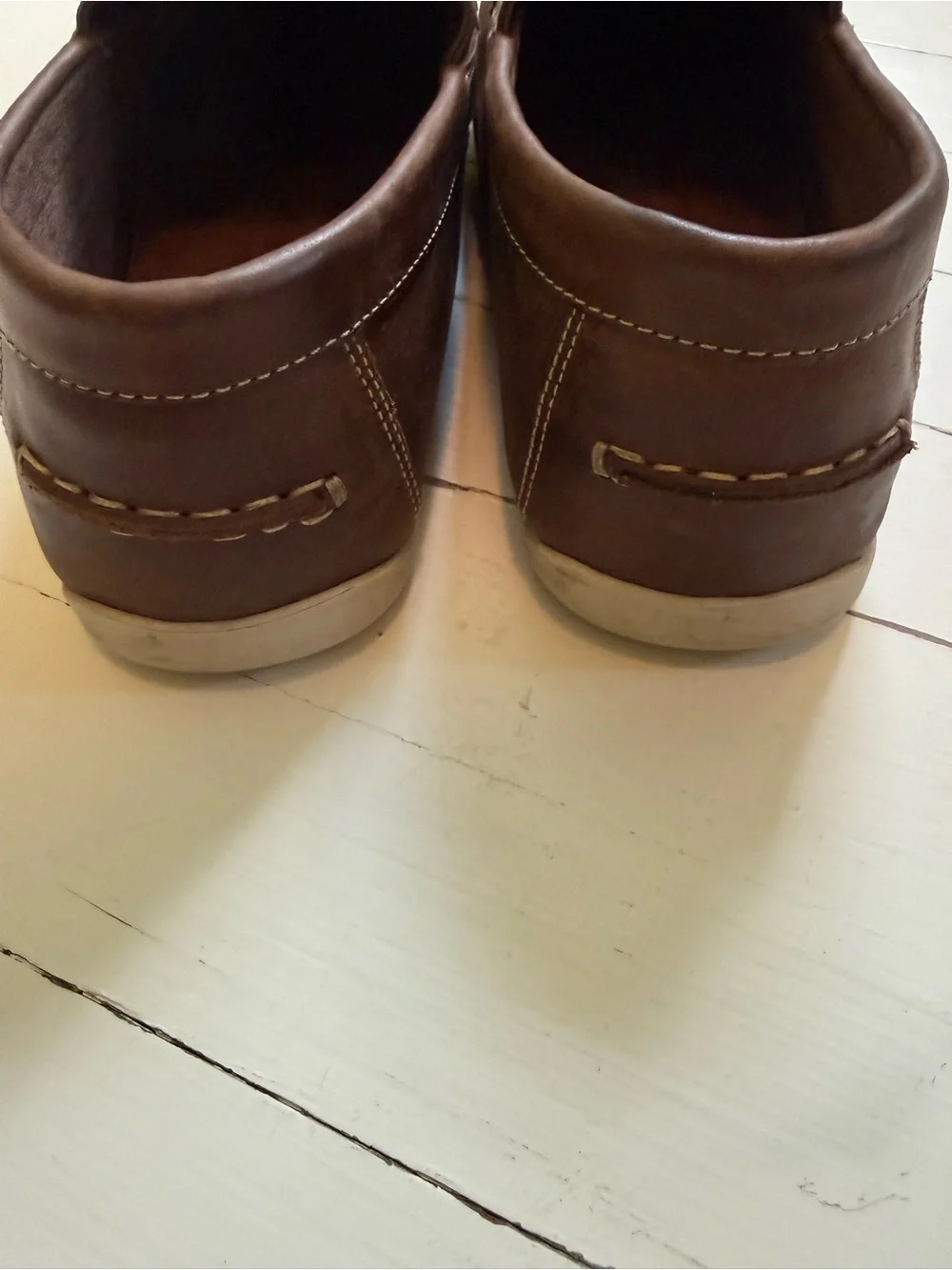Boy’s Florsheim Jasper Venetian Jr Brown Leather Slip-On Moccasin Loafers